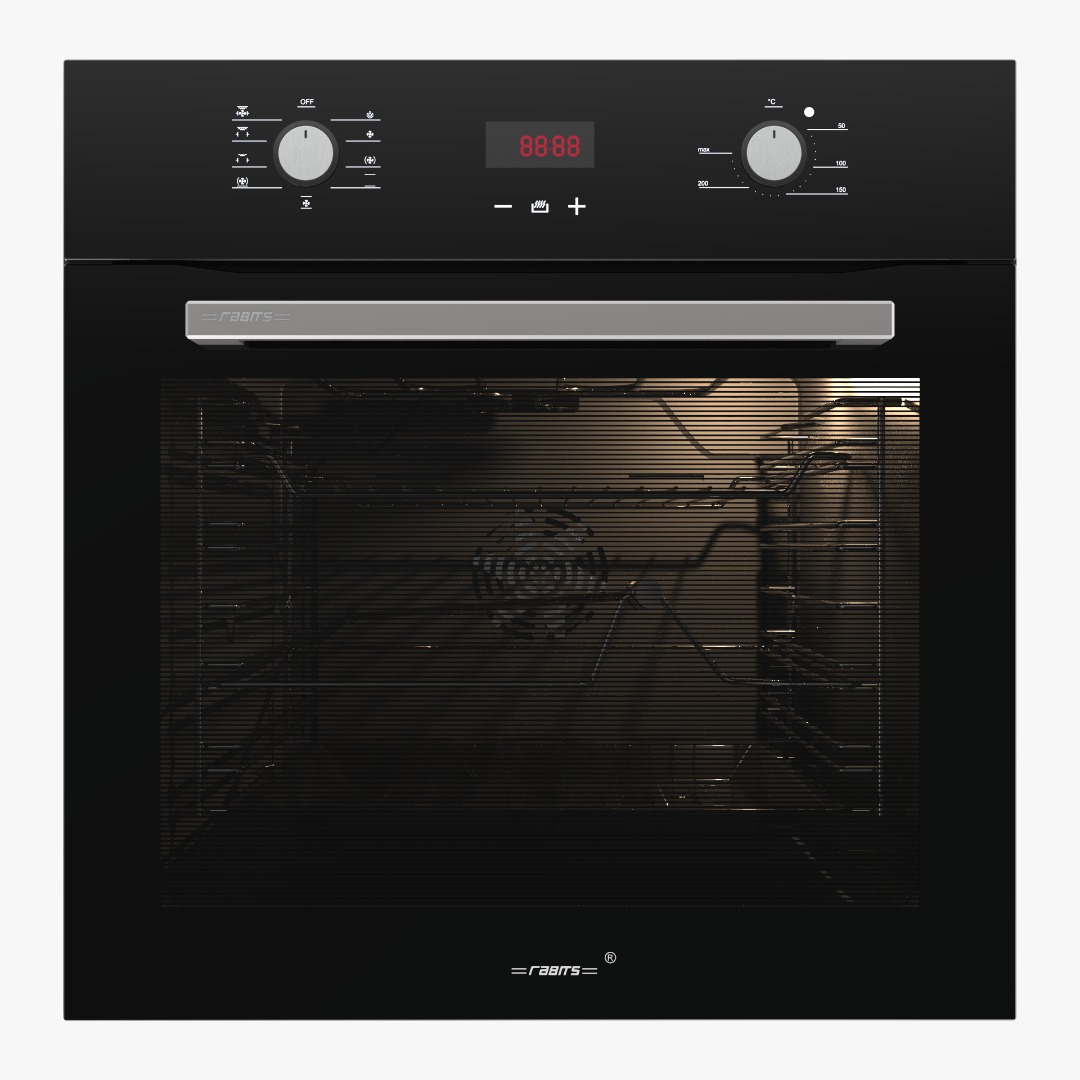 فرتمام برق آنالوگ وديجيتال مشكي 8 برنامه رابیتس مدل RO-609